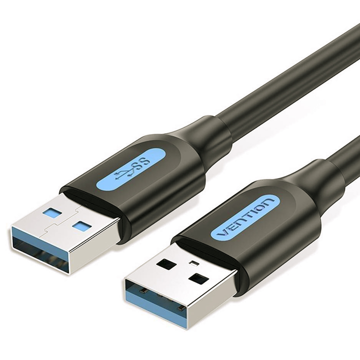 vention-conbf-usb-30-a-male-to-a-male-cable-1m-black-pvc-type
