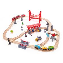 Product image of HAPE Busy City Rail Set სათამაშო ტრანსპორტი