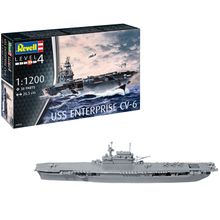 Product image of Revell USS Enterprise CV-6 Revell model kit ასაწყობი გემი