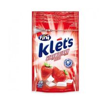 Product image of klets საღეჭი რეზინი მარწყვის ბალიშები 39გრ