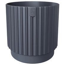Product image of FORM PLASTIC MIKA CYLI PETIT ECO RECYCLED 26 ანტრაციტი ყვავილის ქოთანი