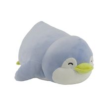 Product image of რბილი სათამაშო/15in. Lying Penguin Plush Toy (Blue Mini Pen)