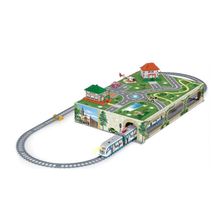 Product image of PEQUETREN - City Metro - მატარებელი მიწისქვეშა დიორამათა და აქსესუარებით