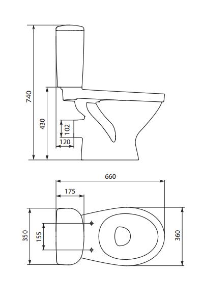 ??????? Cersanit (S-KO-TR011-3\\6-pl-w) - Extra.ge - 172660