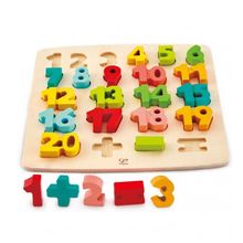 Product image of Hape ხის პაზლი Chunky Number Math Puzzle