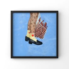 Product image of THE MOODY POSTER პოსტერი გოგო ანბანით და ჩურჩხელათი
