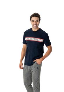 Product image of U.S. Polo Assn. 18788 კაცის პიჟამის ორეული (ლურჯი)