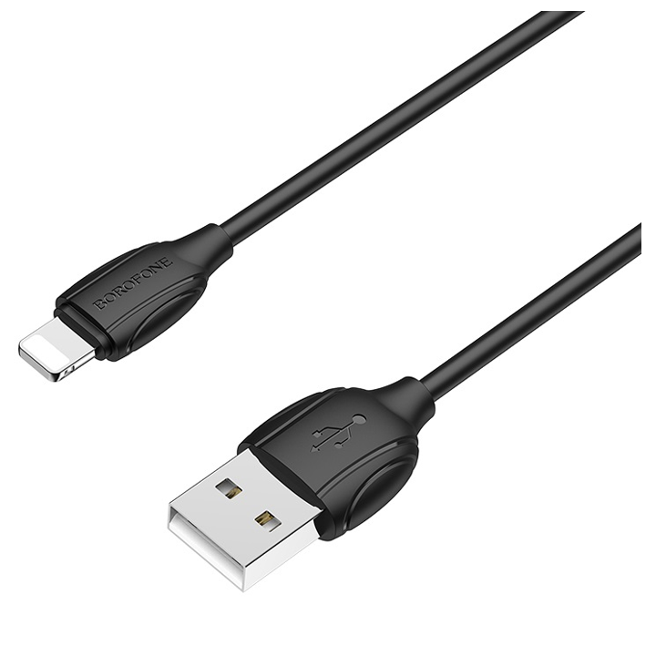 borofone-bx19-benefit-charging-data-cable-for-lightning-black