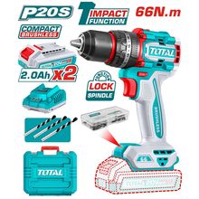 Product image of TOTAL TIDLI20668 ბურღი-სახრახნისი