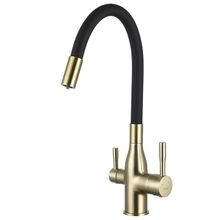 Product image of სამზარეულოს შემრევი სილიკონის ცხვირით, ფილტრით FRAP F4397-9 Grey