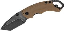 Product image of Kershaw SHUFFLE II TANTO TAN BLACKWASH დანა