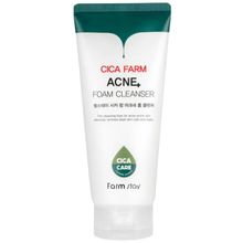 Product image of FARMSTAY CICA FARM ACNE FOAM CLEANSER სახის გამწმენდი ქაფი