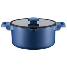 Product image of ქვაბი AMBITION Qualum Ceramic Cobalt 24 სმ