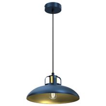 Product image of MILAGRO FELIX NAVY MLP7714 ლურჯი/ოქროსფერი საკიდი სანათი E27 ცოკოლით