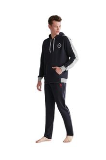 Product image of U.S. Polo Assn. 18709 კაცის ორეული შარვლით, ჰუდით (ლურჯი)