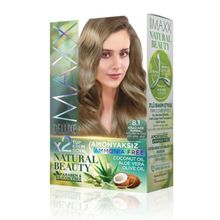 Product image of MAXX DELUXE NATURAL BEAUTY თმის საღებავი უამიაკო 8.1