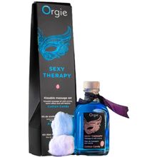 Product image of Orgie Sexy Therapy ტუჩებით მასაჟის სეტი ბამბის ნაყინი