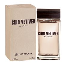 Product image of Yves Rocher მამაკაცის ტუალეტის წყალი "CUIR VETIVER" - 100მლ.