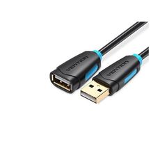 Product image of VENTION CBCBF USB2.0 Extension Cable Black დამაგრძელებელი კაბელი