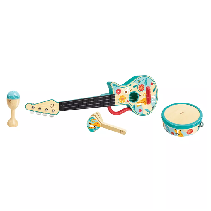 hape-4-in-1-ukulele-set-khis-musikaluri-instrumentebis-nakrebi