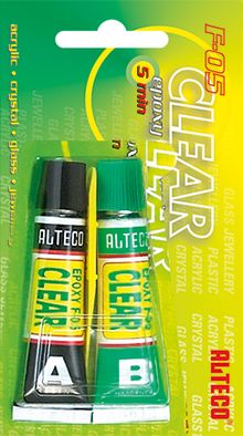 Product image of წებო ეპოქსიდის Alteco Clear F05 6 გ