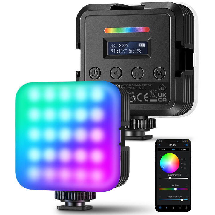 neewer-rgb62-rgb-led-video-light-kit-ganateba