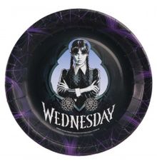 Product image of ქაღალდის თეფში WEDNESDAY 8ც 23სმ