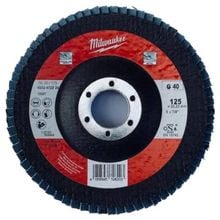 Product image of MILWAUKEE 125მმ G40 სახეხი დისკი
