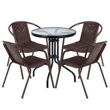 Product image of Gardex გარე ავეჯის კომპლექტი ყავისფერი