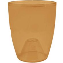 Product image of ALEANA ორქიდეა 15x17სმ, ქარვისფერი პლასტმასის გამჭვირვალე ქოთანი