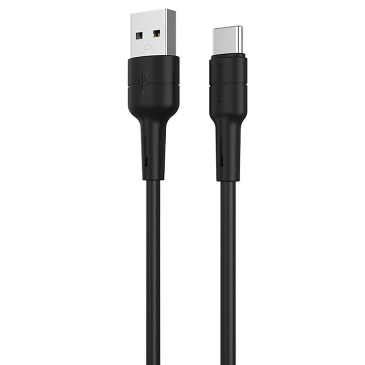 borofone-cable-bx30-silicone-charging-data-cable-for-type-cblack