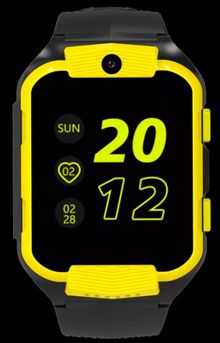 Product image of Smart Watch/ Canyon Cindy Kids Watch LTE Yellow (CNE-KW41YB) Works W/O App (Works only with sim-card and active mobile internet)