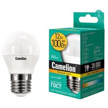 Product image of CAMELION LED12-G45/830/E27 LED ნათურა  