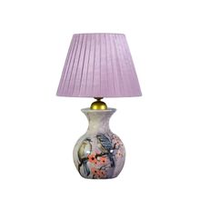 Product image of EBRA ხელით მოხატული, მოჭიქურებული მაგიდის სანათი