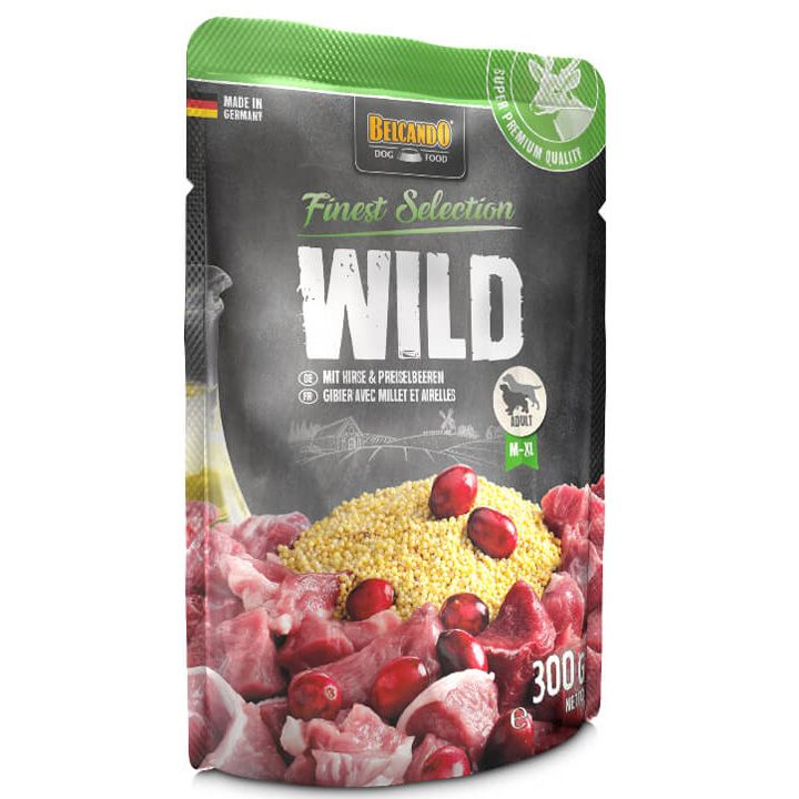 belcando-venison-with-millet-lingonberry-300gr-dzaghlis-sakvebi