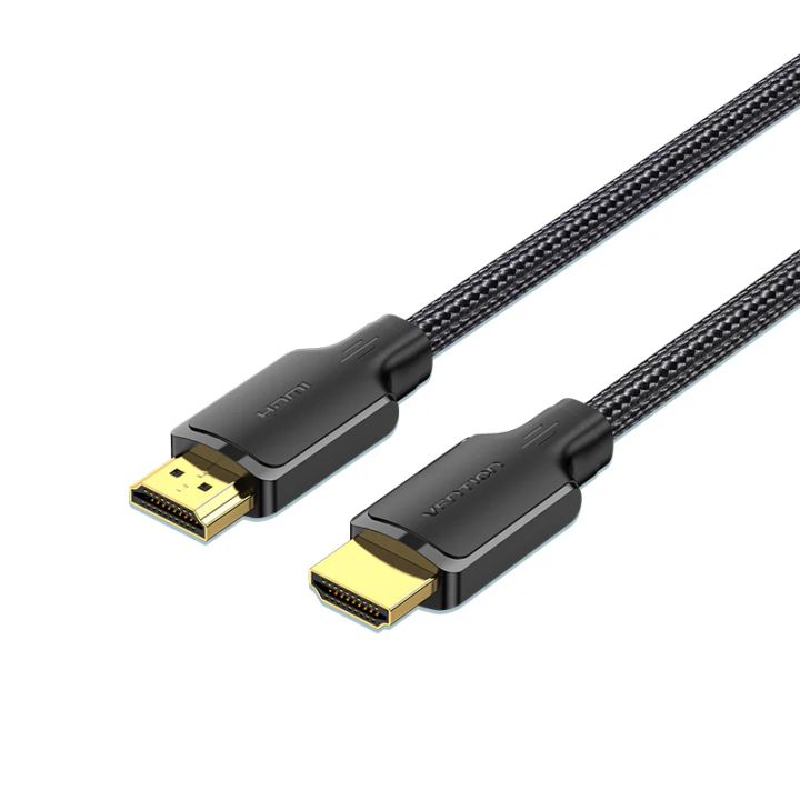 vention-allbl-cotton-braided-4k30hz-hdmi-male-to-male-cable-10m-black-hdmi-kabeli