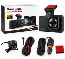 Product image of Dual Lens 4.0" IPS ავტომობილის ვიდეო რეგისტრატორი