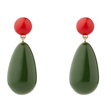 Product image of Eshvi LARGE COLOURFUL DROP საყურე