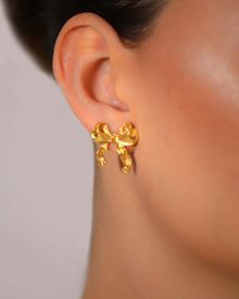 Product image of K8 ვერცხლის მოოქროვილი ბანტები