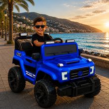 Product image of საბავშვო ელექტრო მანქანა Mercedes J-60E-BLU (2 ძრავა, 12V)