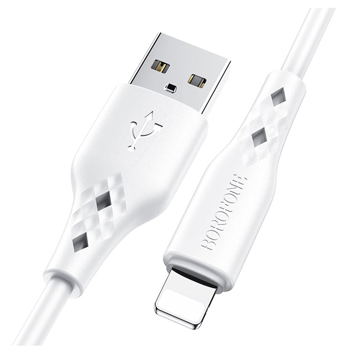 borofone-bx48-charging-data-cable-for-lightning-white-photo-3