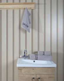 Product image of პირსახოცი - ELAIN EMBROIDERED HAND TOWEL GREY 30x50