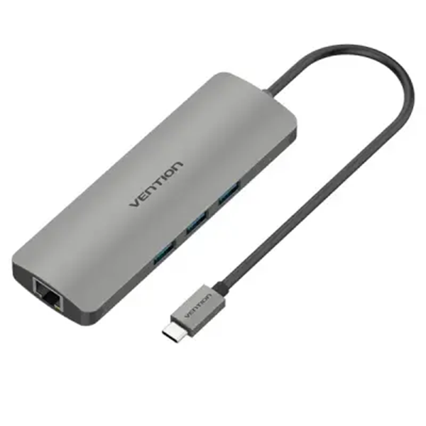 vention-cgnha-multi-function-type-c-docking-station-01m-gray-metal-type-usb-habi