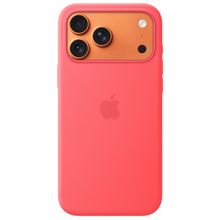 Product image of Apple iPhone 17 Pro Max Silicone Case with MagSafe Bright Guava მობილური ტელეფონის ქეისი