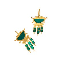 Product image of CHRONOS საყურე მინანქრით