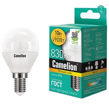 Product image of CAMELION LED10-G45/830/E14 LED ნათურა 