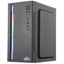 Product image of ქეისი ALLX AX-B1735, Computer Case, Micro-ATX, ITX, USBx2, AUDIO, Black
