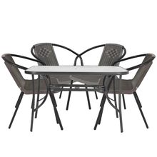 Product image of ბაღის ავეჯის ნაკრები - BLOG 4 სკამით