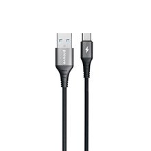 Product image of Cable Proove WireX USB to Type-C 3A (1m) black