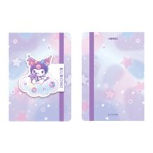 Product image of Kuromi A5 Hardcover Book with Band (80 Sheets) ბლოკნოტი